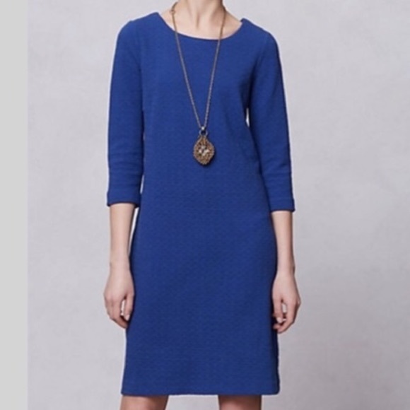 Anthropologie Dresses & Skirts - Anthropologie Ganni Blue Shift Dress